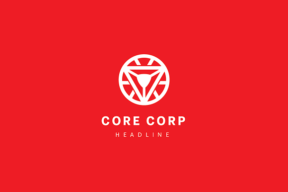 Core corporation logo template. in Logo Templates - product preview 2