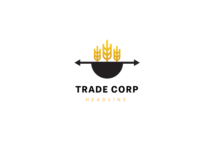 Trade corporation logo template. in Logo Templates - product preview 8