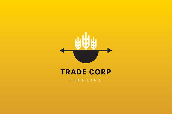Trade corporation logo template. in Logo Templates - product preview 2