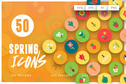 50 Spring Icons Vol.3