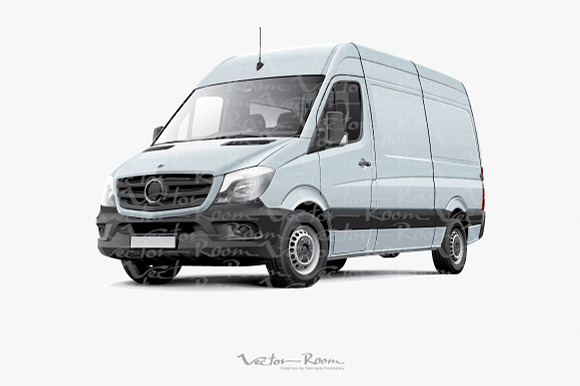 Two commercial vehicles in Illustrations - product preview 2