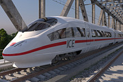 High-speed Train ICE 3 Siemens