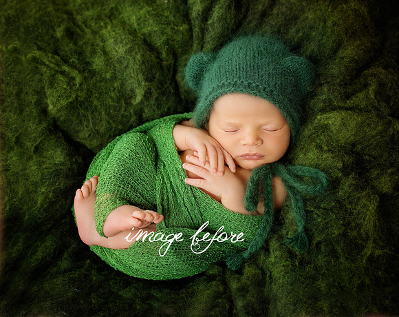 Newborn Photography Digital Backdrop in Photoshop Layer Styles - product preview 1