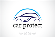 Car Protection Logo Template