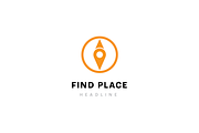 Find place logo template.