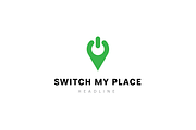 Switch my place logo template.