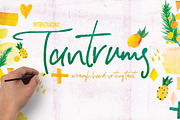 Tantrums Hand Writing Font