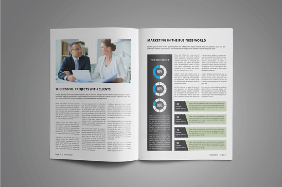 Corporate Newsletter in Magazine Templates - product preview 1