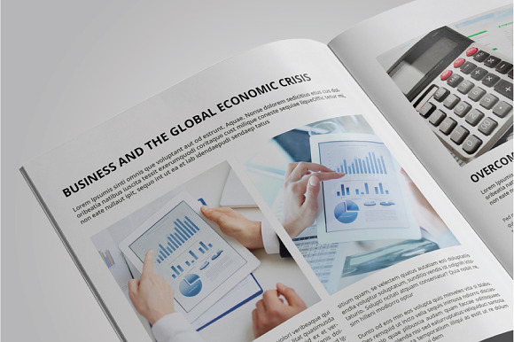 Corporate Newsletter in Magazine Templates - product preview 3