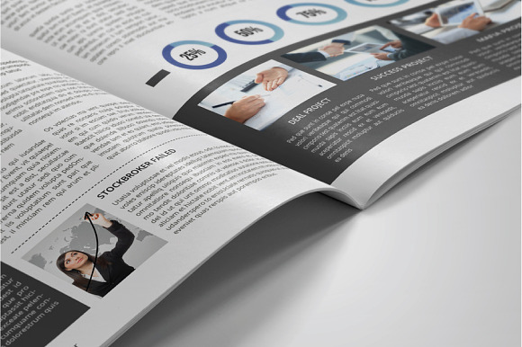 Corporate Newsletter in Magazine Templates - product preview 6
