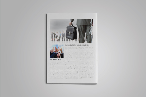 Corporate Newsletter in Magazine Templates - product preview 7
