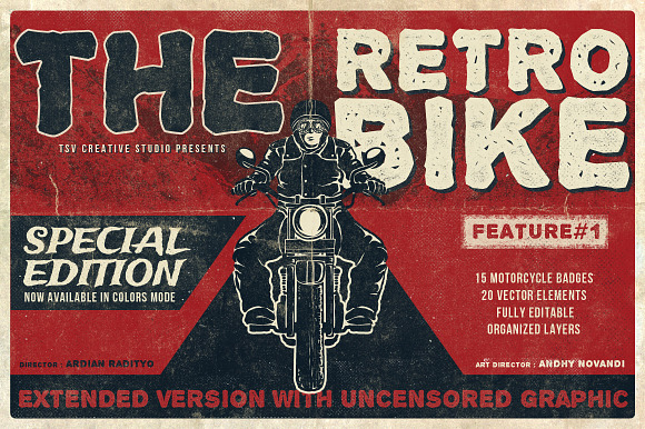 The Retro Bike + 20 Bonus in Objects - product preview 3