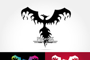 Elegant Phoenix logo icon