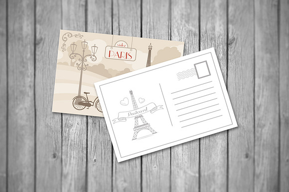 50% OFF -Realistic Postcard Mock Ups in Print Mockups - product preview 9