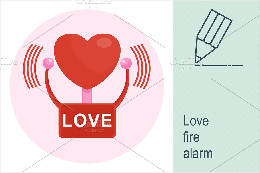 Love fire alarm