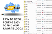 Procreate Ink Logos Branding Kit