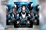 New Artist Party Flyer Template