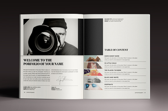 Your Photo Album in Brochure Templates - product preview 3