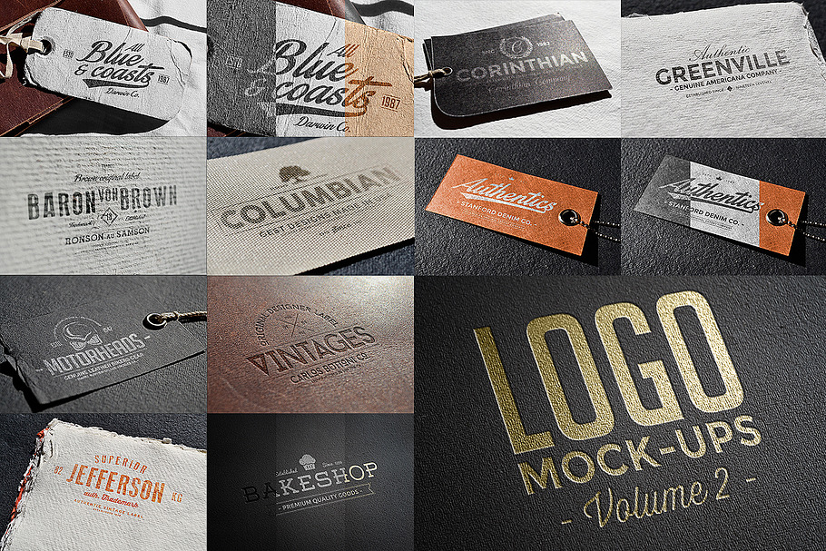 Logo Mock-ups Vol.2 in Mockup Templates - product preview 8
