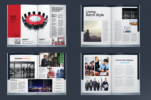 College University Magazine in Magazine Templates - product preview 4