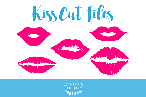 Kiss Cut Files + Clipart