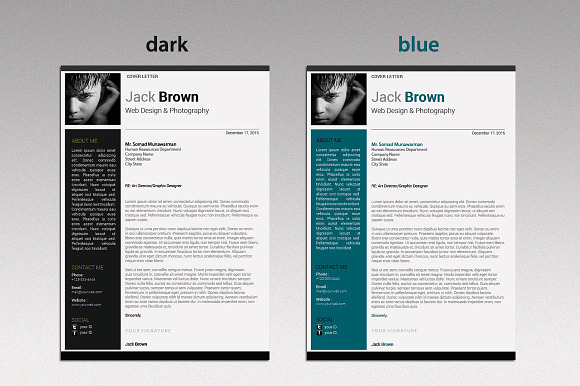Indesign Resume Set in Resume Templates - product preview 2