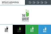 The Wheat Laboratory Logo Template