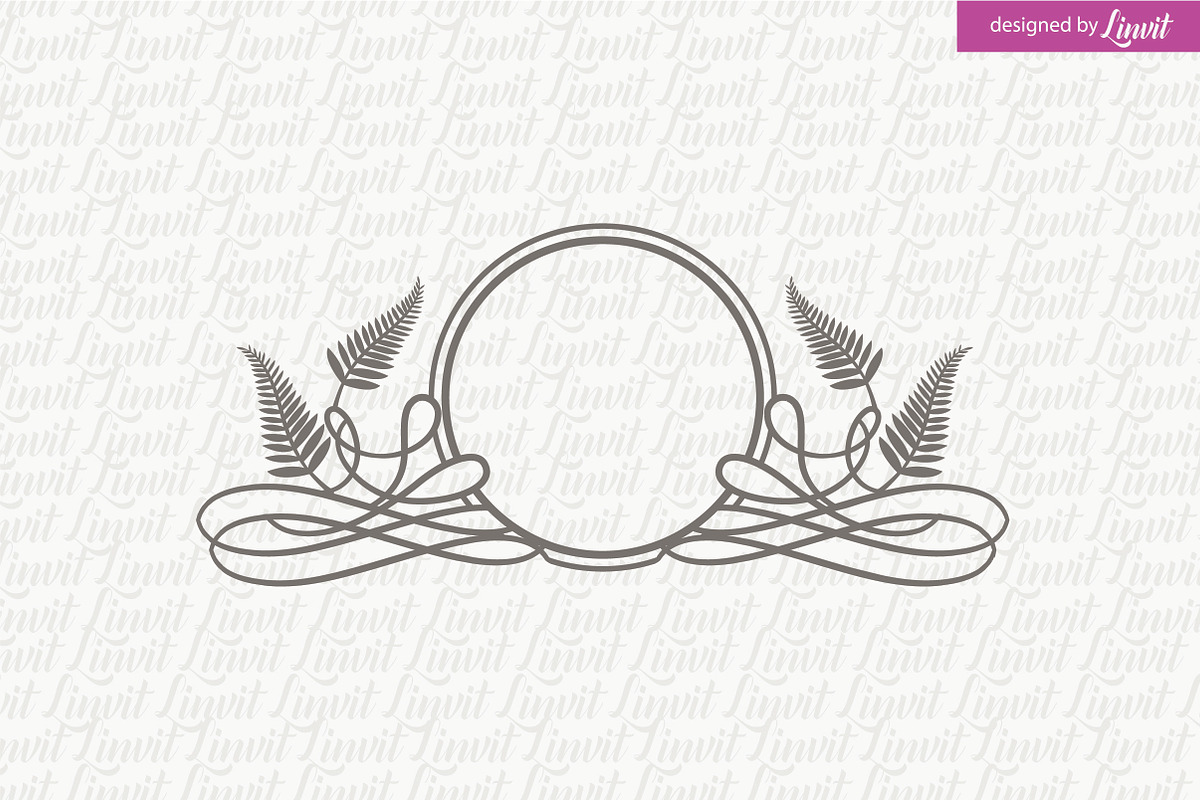 Luxury, Fern Wedding Logo in Logo Templates - product preview 8