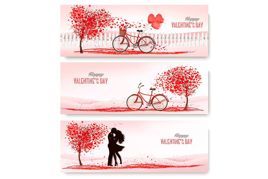 Valentine's day banners in Illustrations - product preview 8
