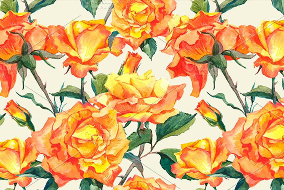 Bouquet of yellow roses in Illustrations - product preview 8