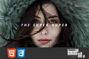 Super-Duper HTML One Page Template