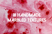 18 Handmade Marbled Textures