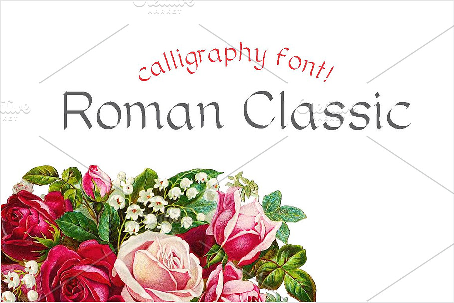 Roman Classic in Script Fonts - product preview 8