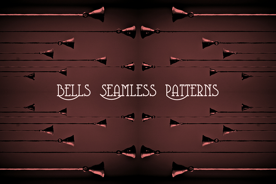 Bells Seamless Patterns in Textures - product preview 8