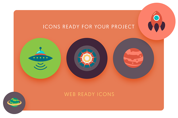 50 Space Icons in Science Icons - product preview 1