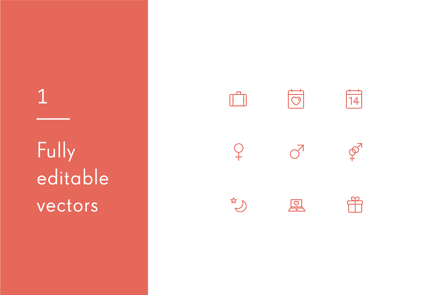 Love/ Wedding/ Valentine's day icons in Graphics - product preview 8