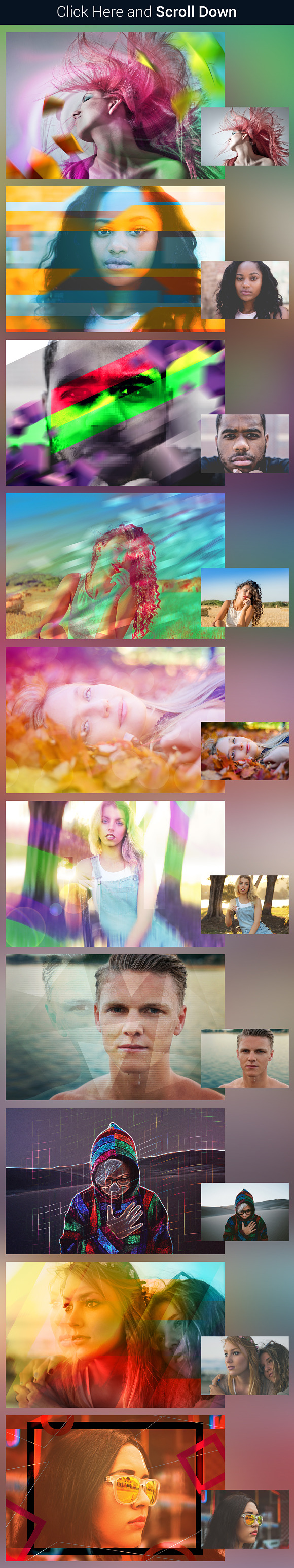 Abstract Photo Template in Add-Ons - product preview 1