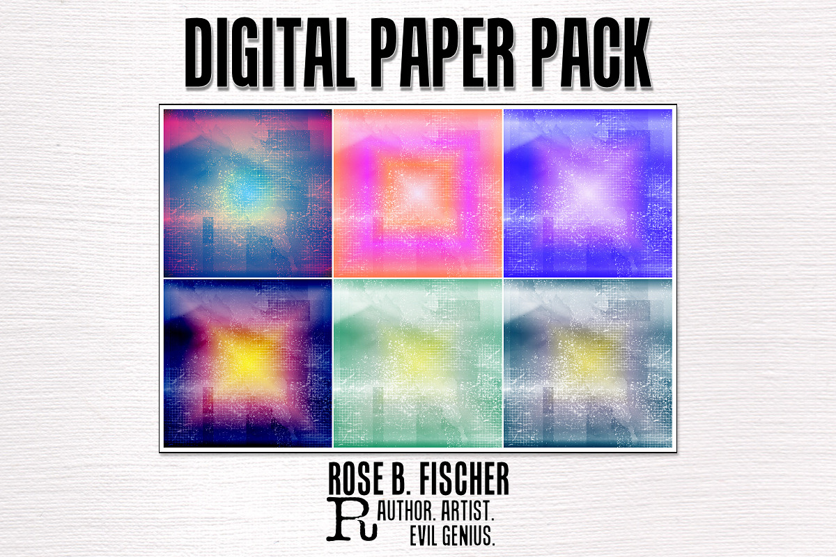 Digital Paper-Gradient Grunge in Textures - product preview 8