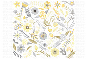 Wedding Floral Clipart