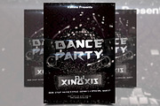 A3 Dance Club Party Poster