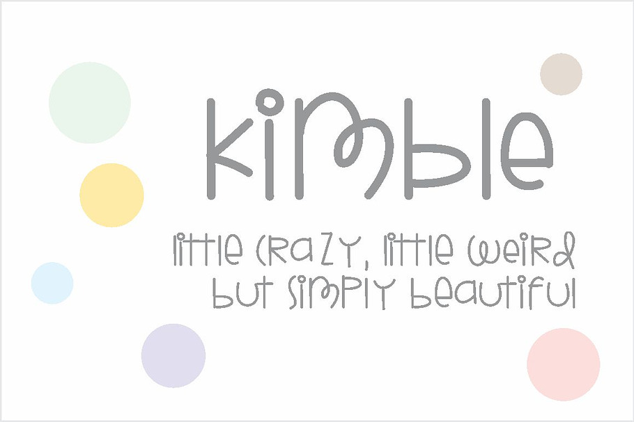 Kimble Font in Script Fonts - product preview 8
