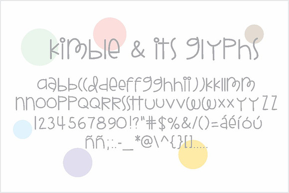 Kimble Font in Script Fonts - product preview 1