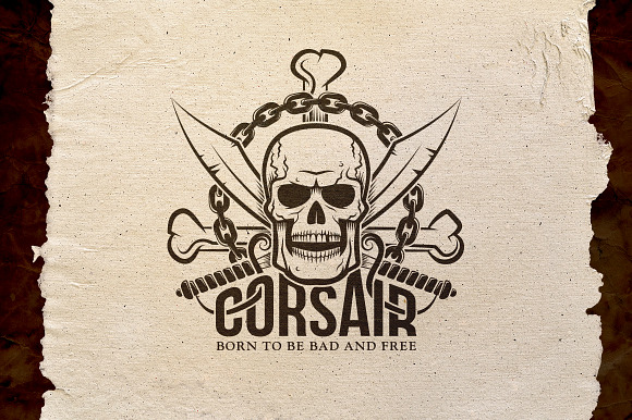 Corsair Logo in Logo Templates - product preview 1