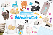 Adorable kitties illustration pack