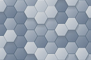 Hexagons 3d Abstract