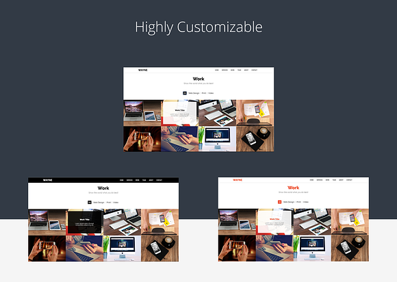 Wayne - Bootstrap HTML5 Theme in Bootstrap Themes - product preview 3