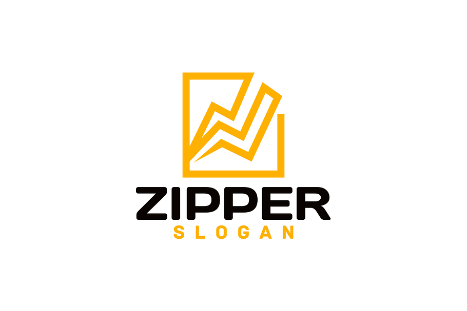 Zipper  in Logo Templates - product preview 8
