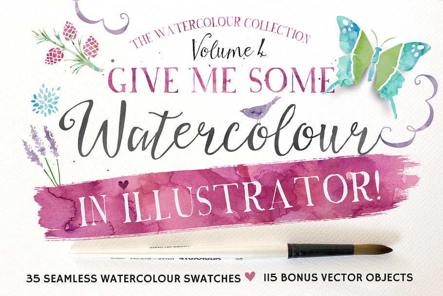 Give me Watercolour in Illustrator! in Photoshop Color Palettes - product preview 8