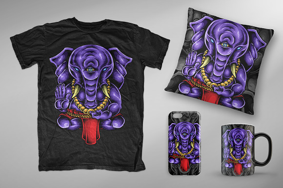 Ganesha in Illustrations - product preview 1