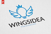 Wings Idea Logo